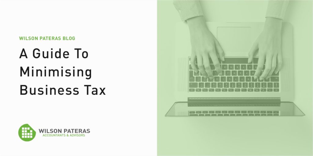minimise business tax