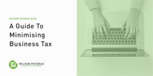 minimise business tax
