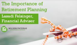 financial advisor on importance of retirement planning