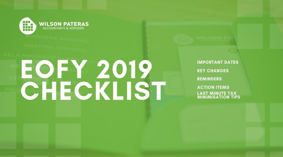 EOFY checklist tips and important dates