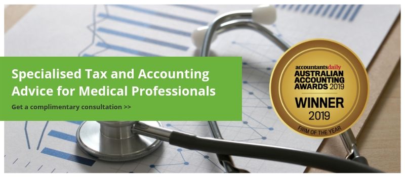 specialised tax and accounting advice for doctors
